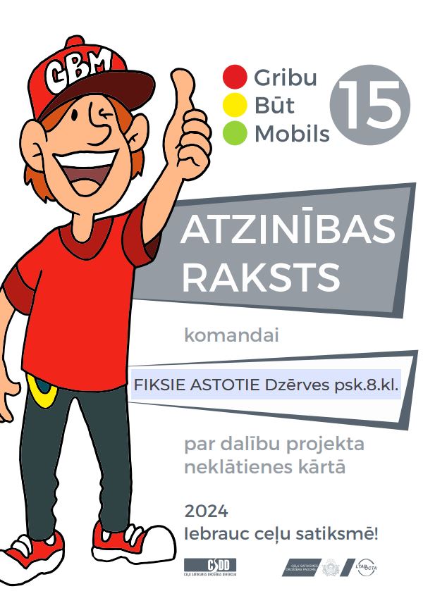 Mobils neklaatiene 8 